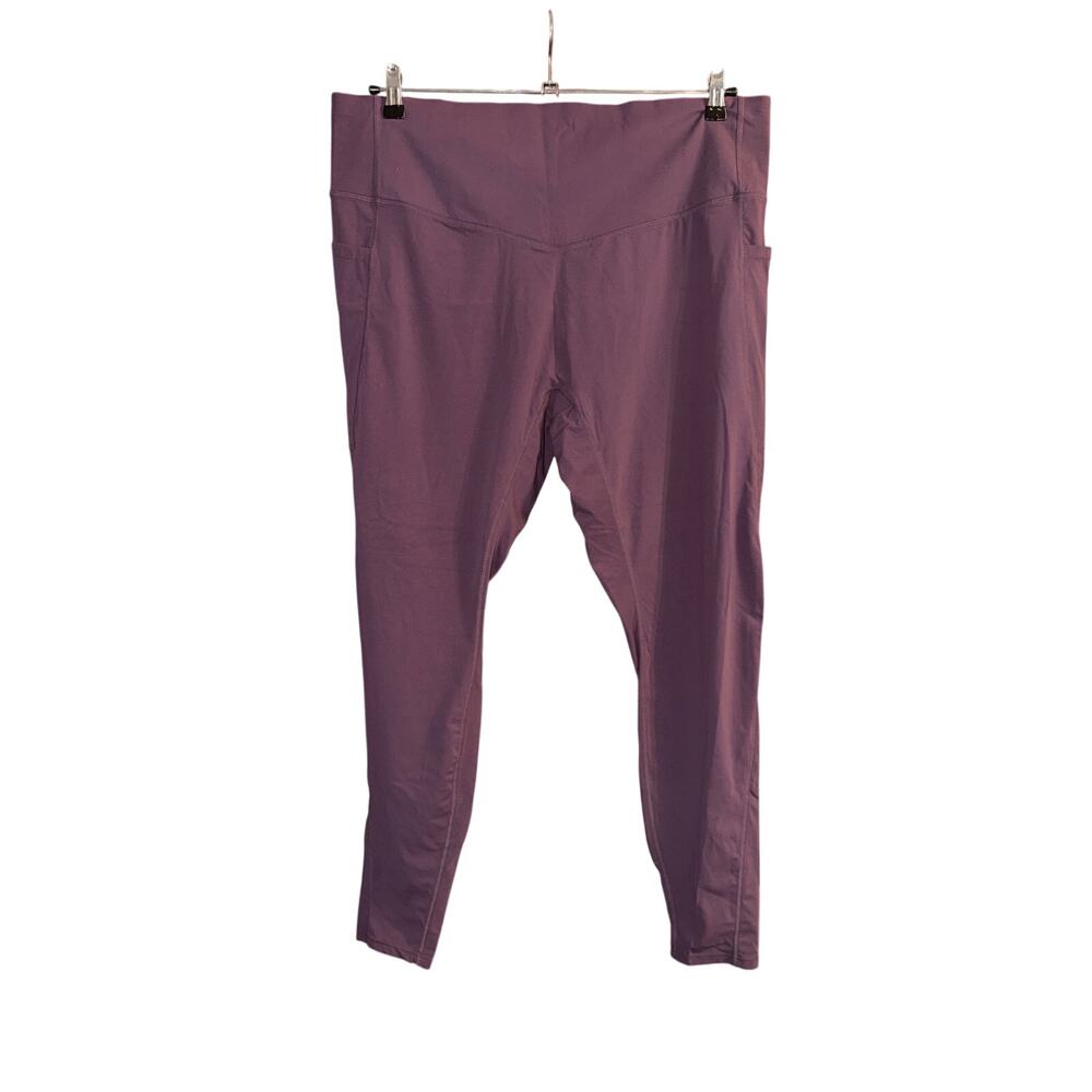 Halara Women's Plus Size Purple Full Length Leggings Stretch Size 2X